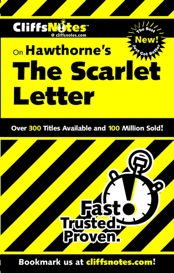 CliffsNotes on Hawthorne's The Scarlet Letter